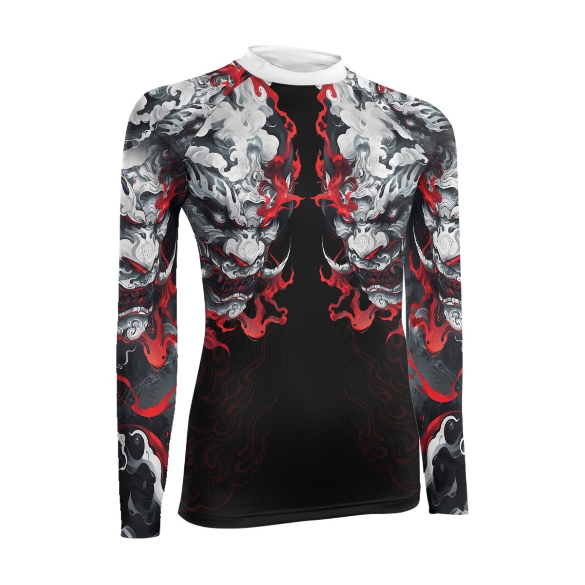 Hellstorm Demon Women's Long Sleeve Rash Guard - BattleFitGear