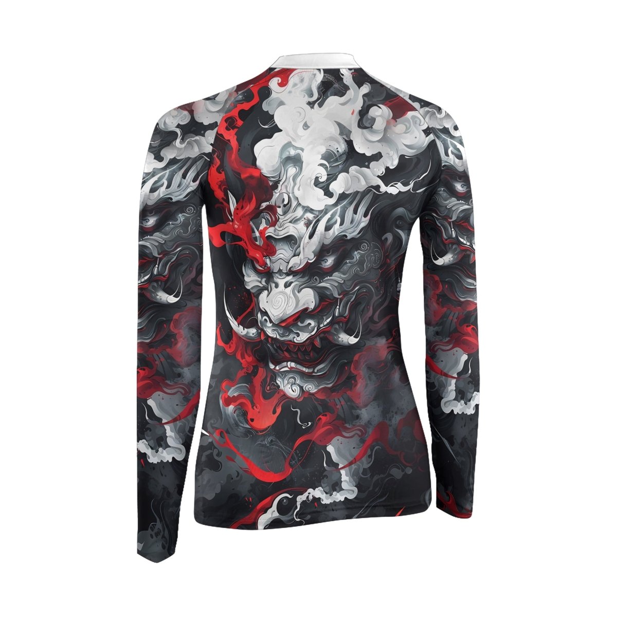 Hellstorm Demon Women's Long Sleeve Rash Guard - BattleFitGear