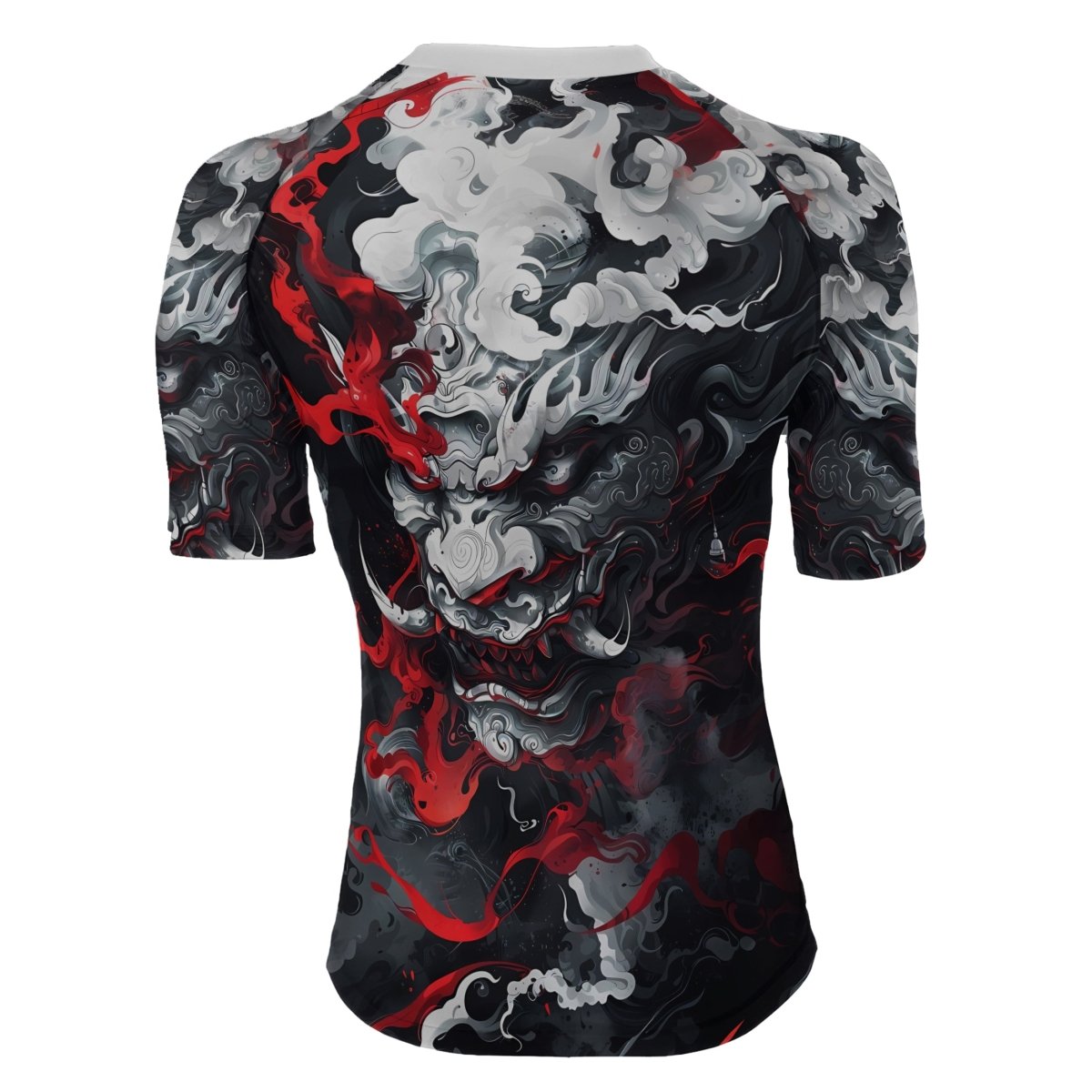 Hellstorm Demon Women's Short Sleeve Rash Guard - BattleFitGear