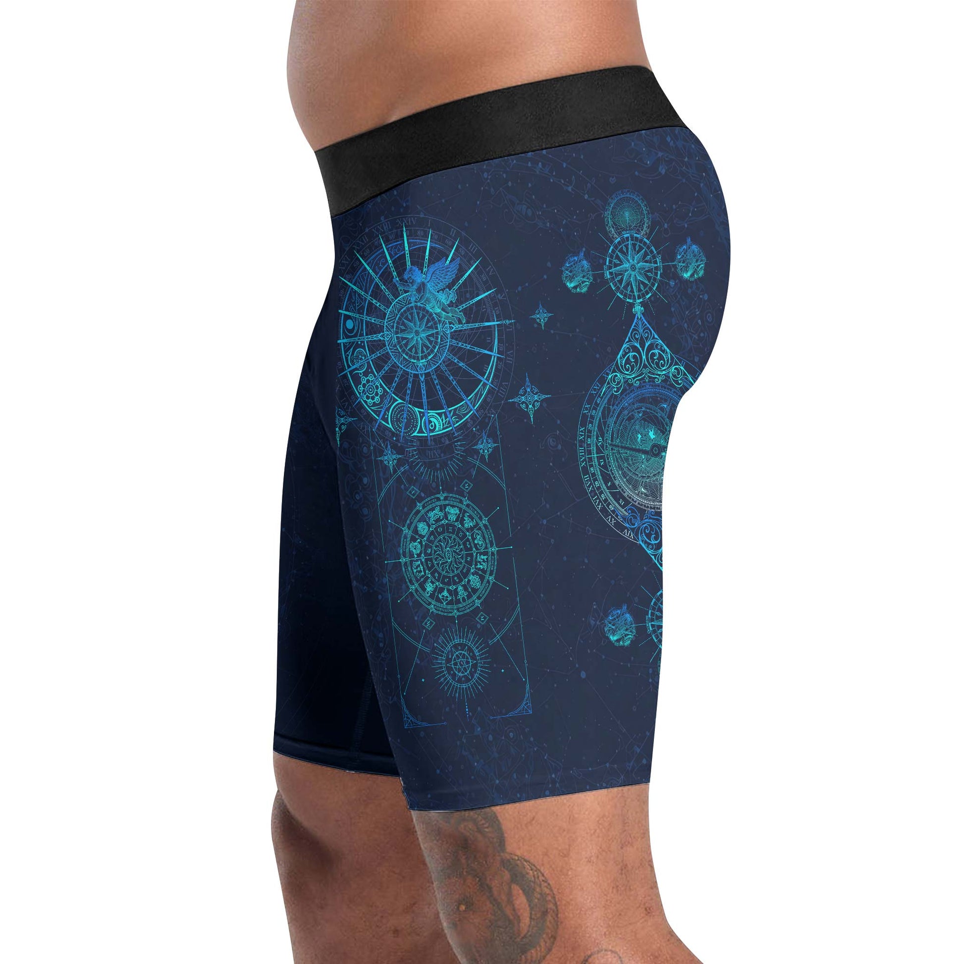 Horoscope Galaxy Compression Shorts