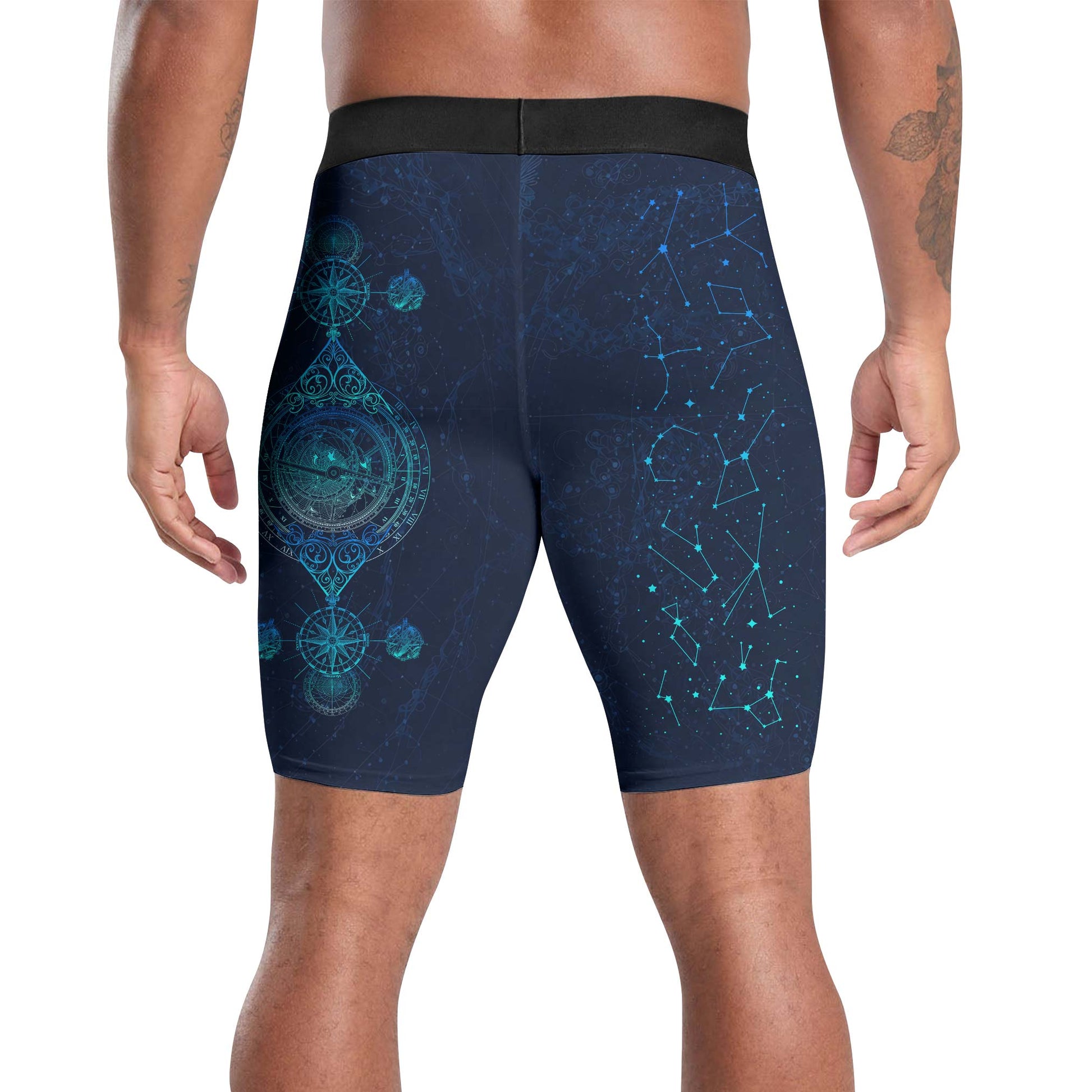 Horoscope Galaxy Compression Shorts