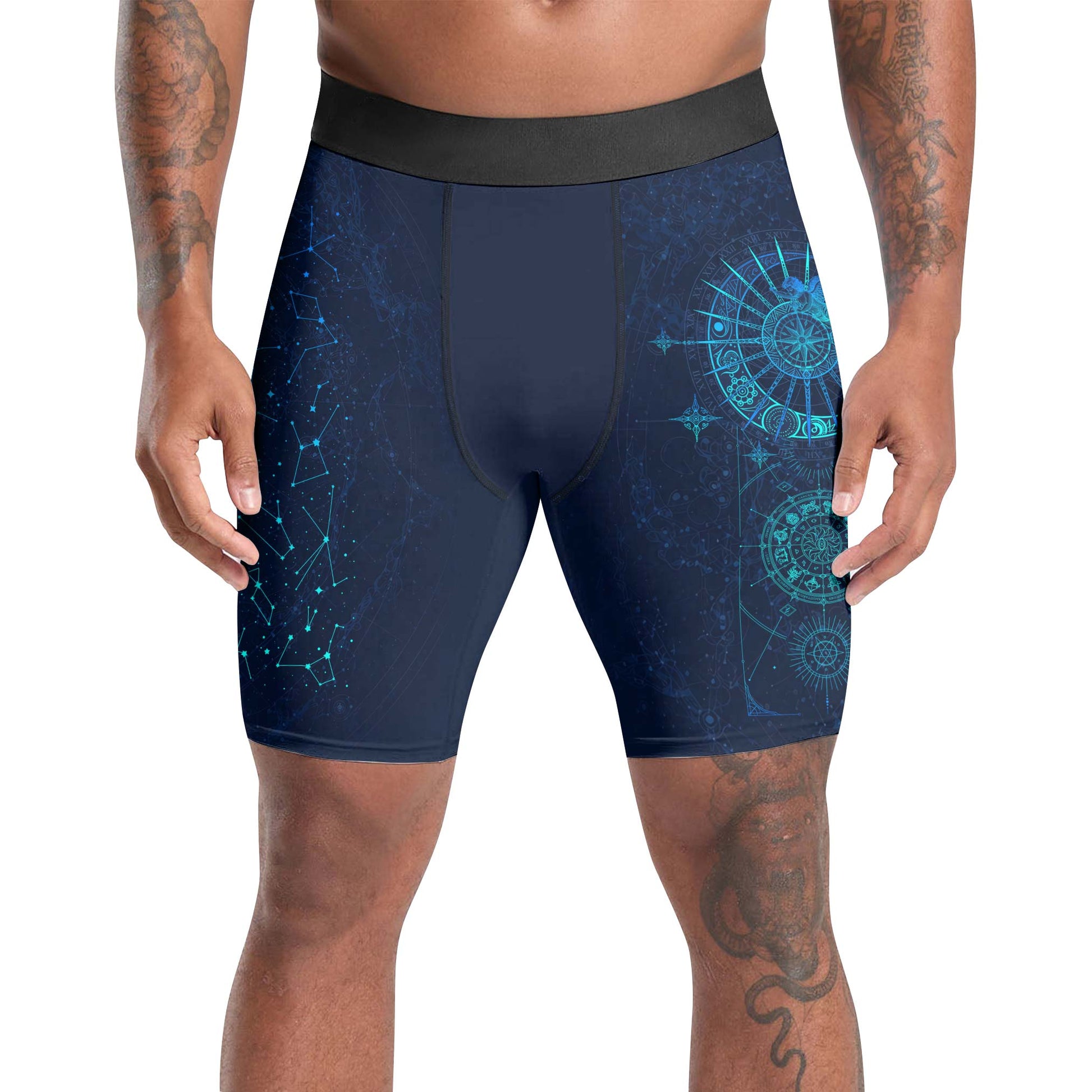 Horoscope Galaxy Compression Shorts