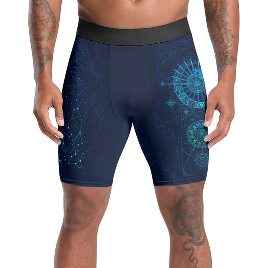 Horoscope Galaxy Compression Shorts