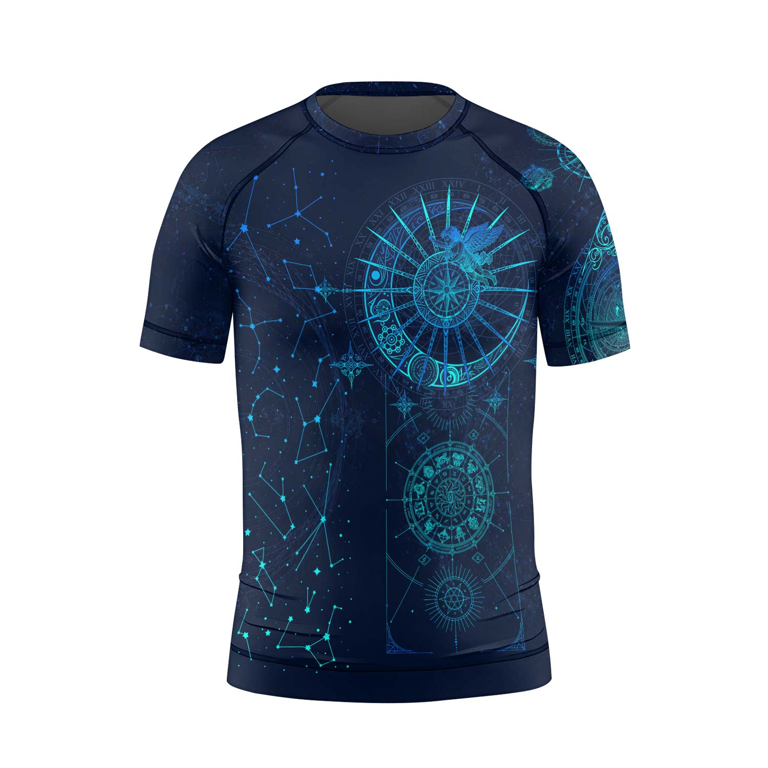 Horoscope Galaxy Kids Rash Guard