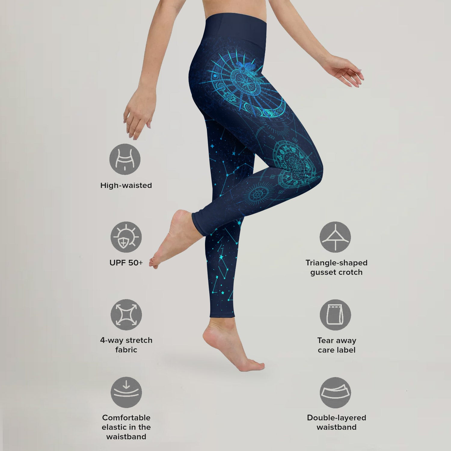 Horoscope Galaxy Leggings