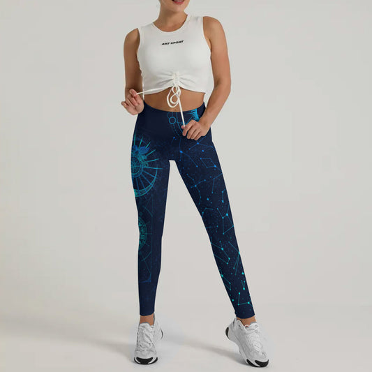 Horoscope Galaxy Leggings
