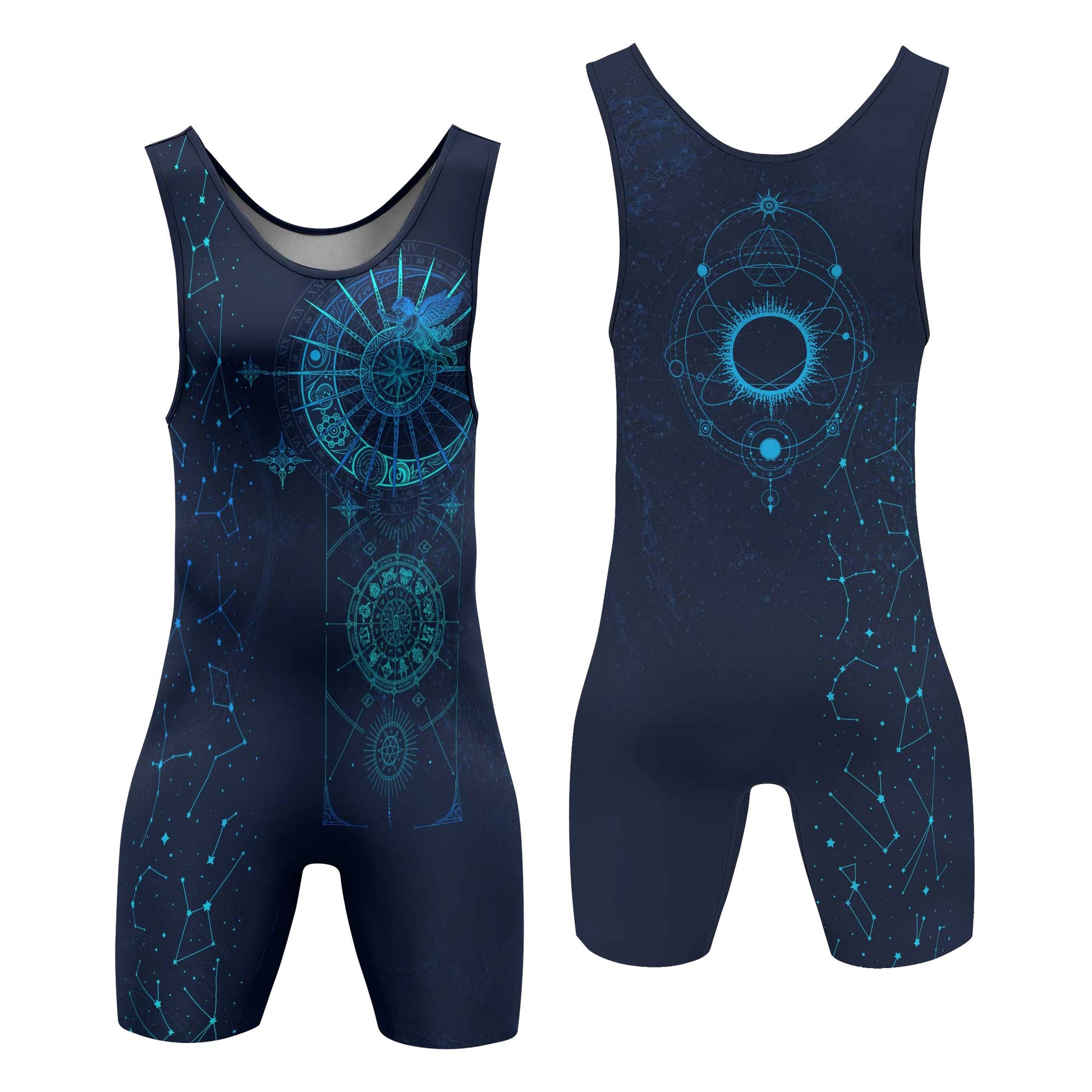 Horoscope Galaxy Wrestling Singlets