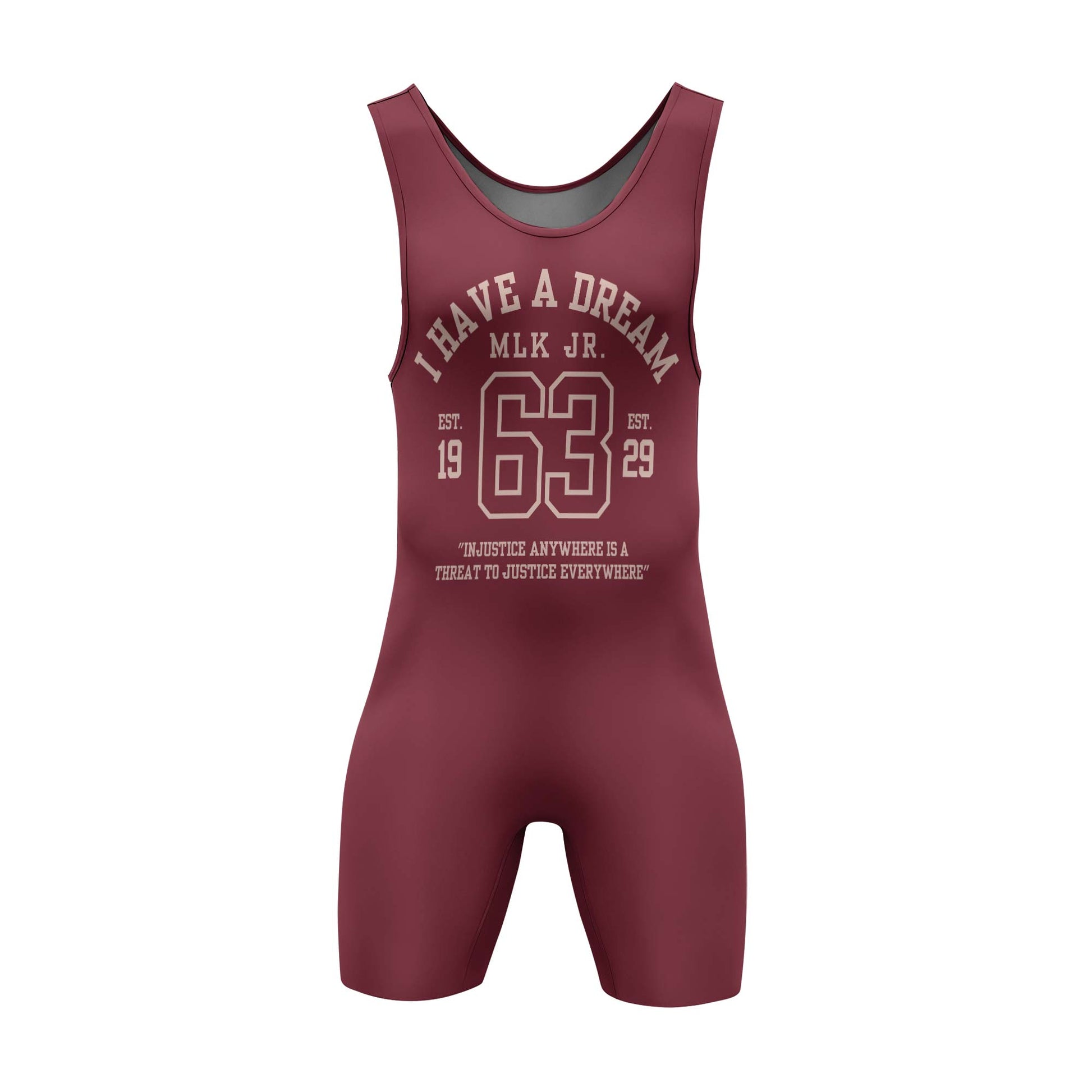 I Have A Dream Wrestling Singlets