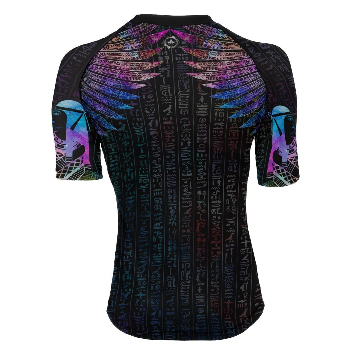 Goddess Of Motherly Love Aset Women's Short Sleeve Rash Guard - BattleFitGear