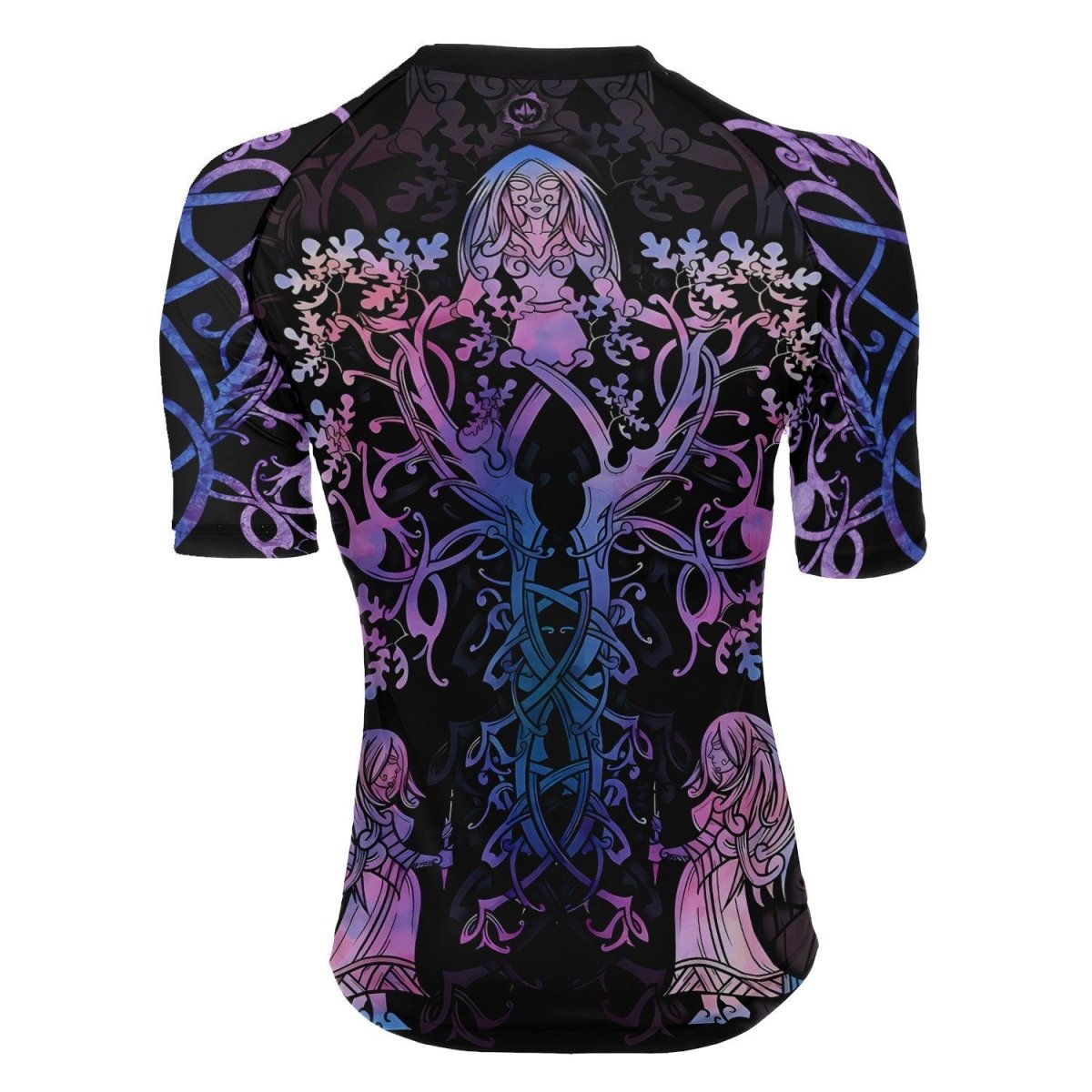 Norns & Nature Women's Short Sleeve Rash Guard - BattleFitGear