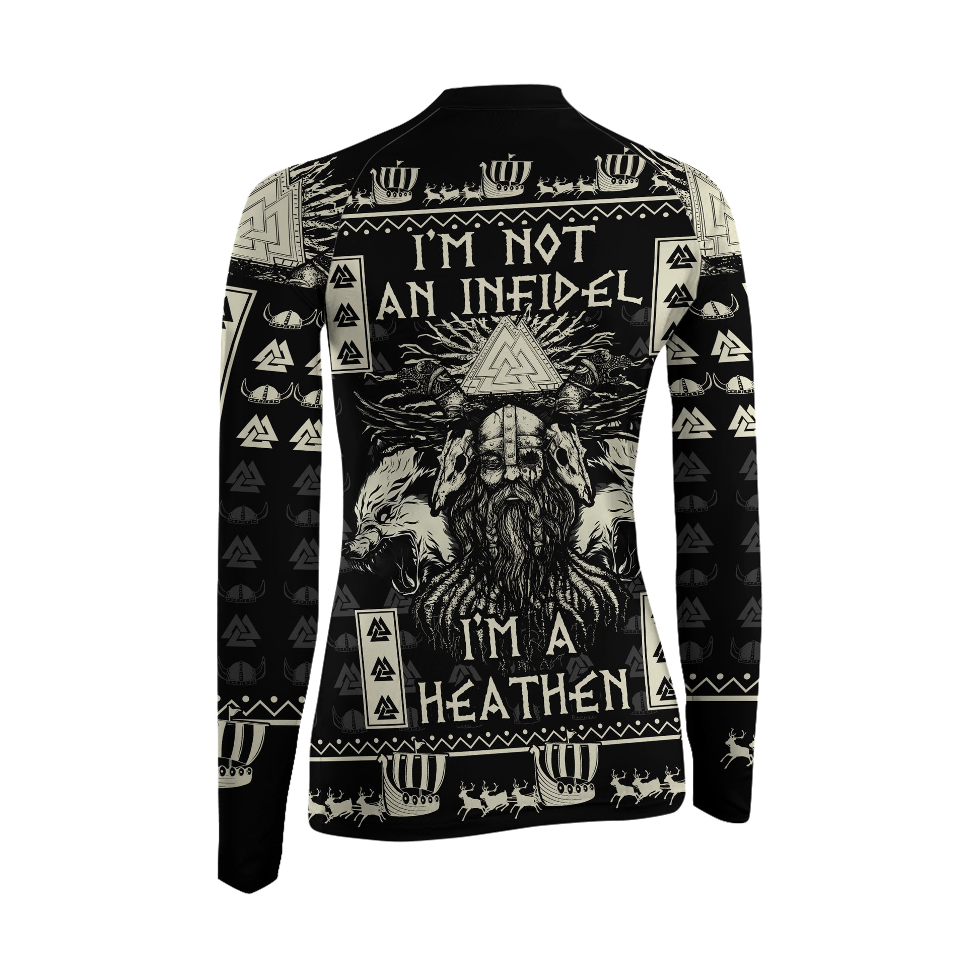 I'm Not An Infidel Women's Long Sleeve Rash Guard