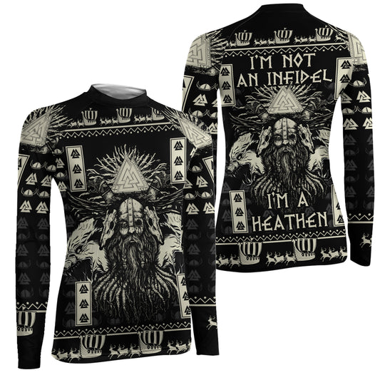I'm Not An Infidel Women's Long Sleeve Rash Guard