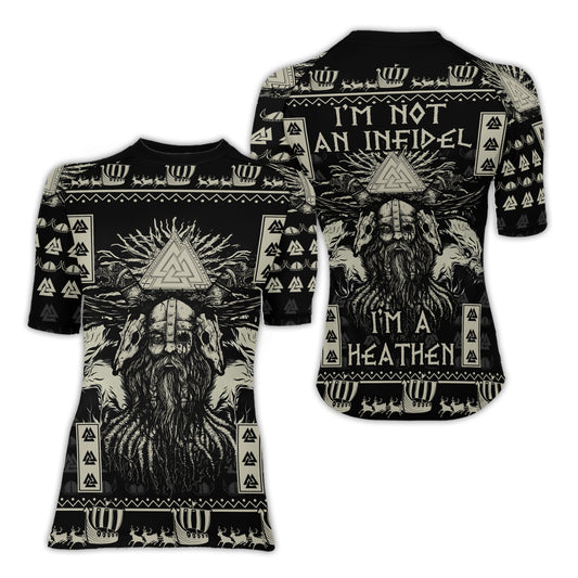 I'm Not An Infidel Women's Short Sleeve Rash Guard
