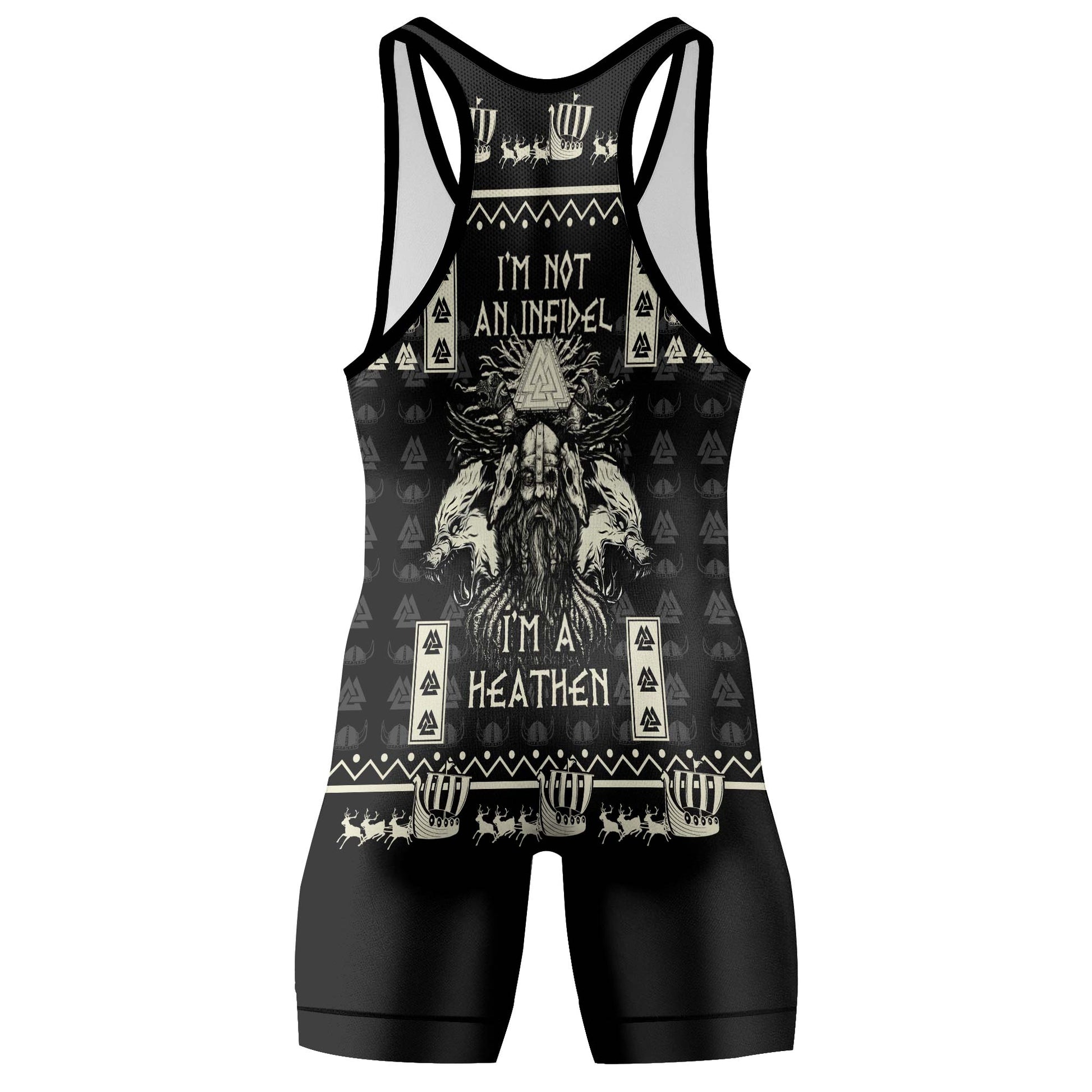 I'm Not An Infidel Wrestling Singlets