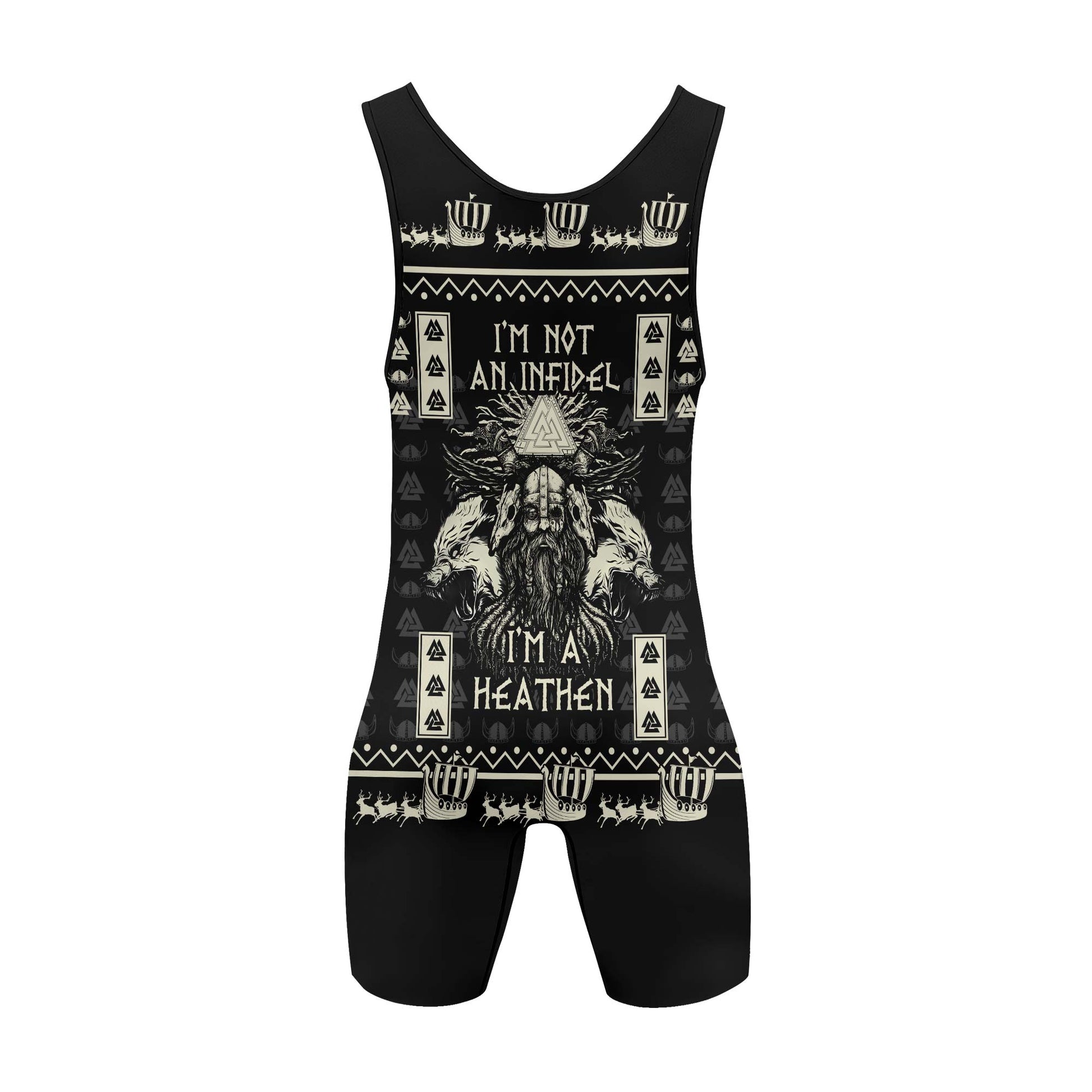 I'm Not An Infidel Wrestling Singlets