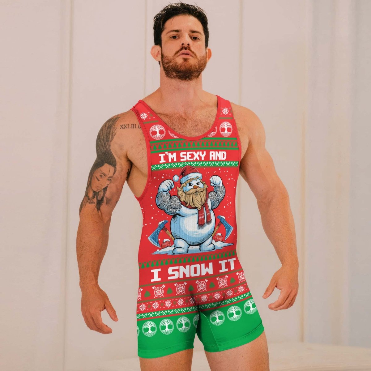 I'm Sexy And I Snow It Wrestling Singlets - BattleFitGear