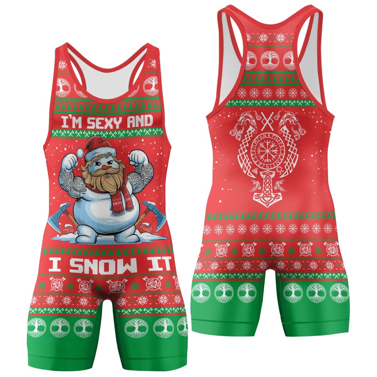 I'm Sexy And I Snow It Wrestling Singlets - BattleFitGear