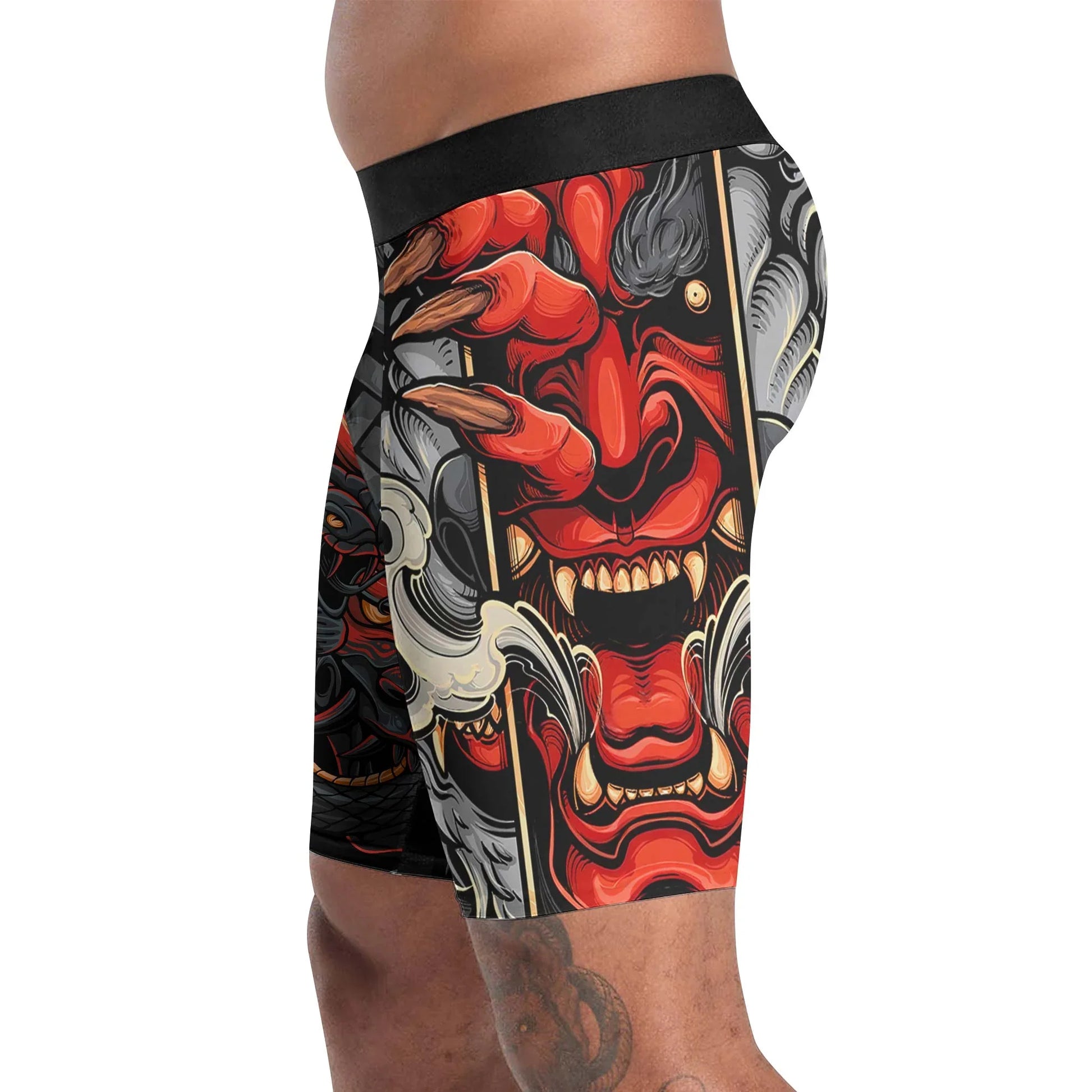 Infernal Hannya Compression Shorts