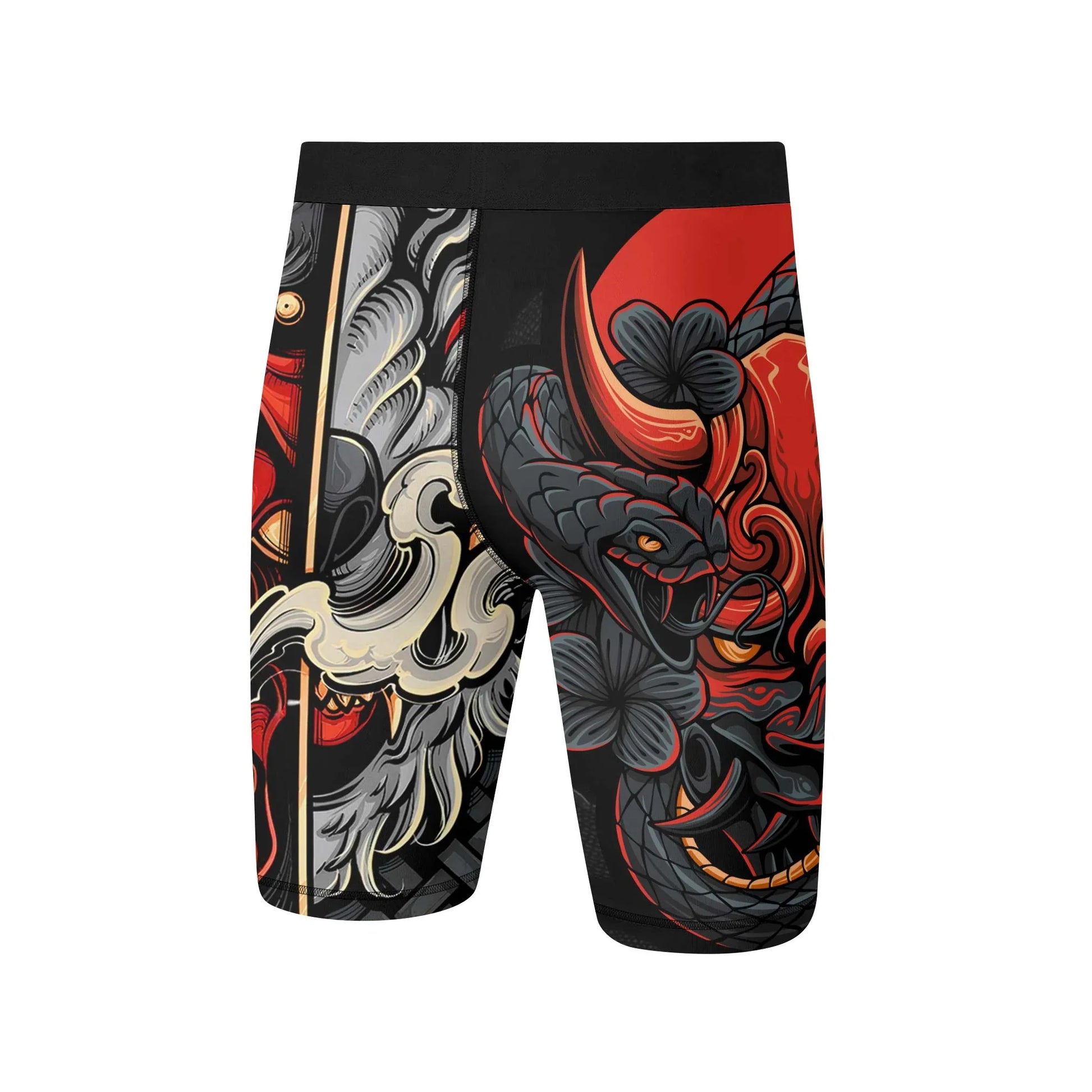 Infernal Hannya Compression Shorts