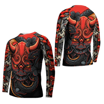 Infernal Hannya Kids Rash Guard