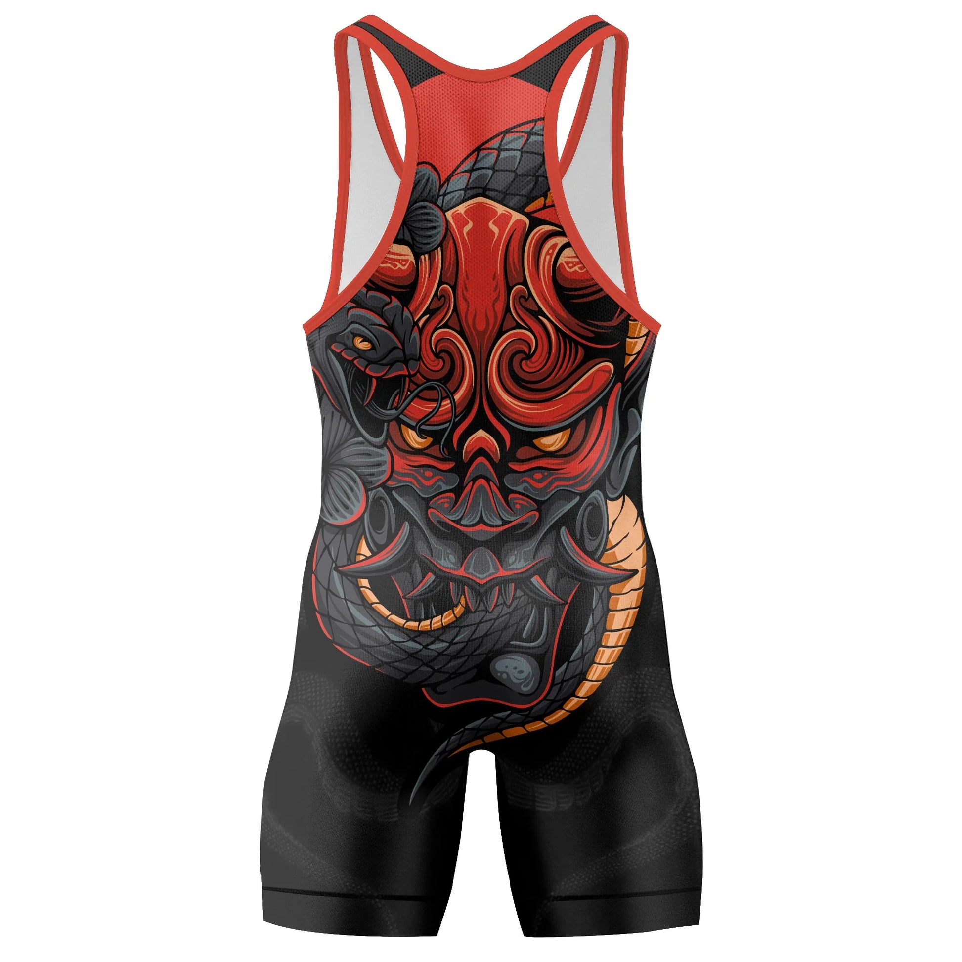 Infernal Hannya Wrestling Singlets