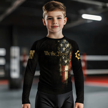 Iron Patriot Kids Rash Guard