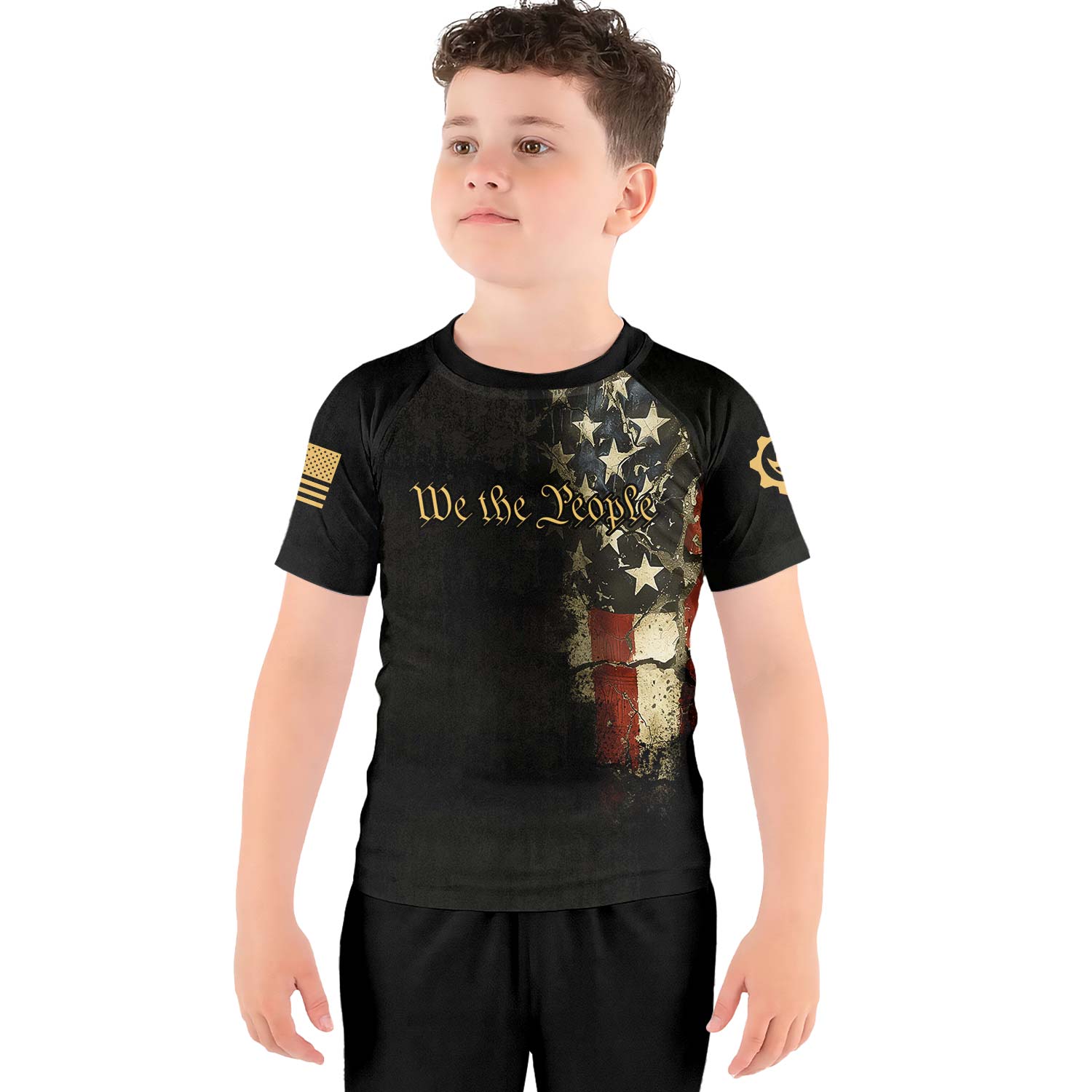 Iron Patriot Kids Rash Guard