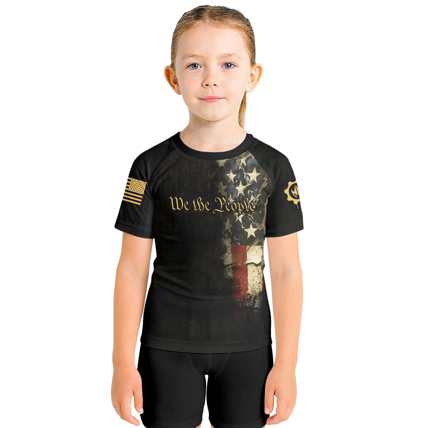 Iron Patriot Kids Rash Guard