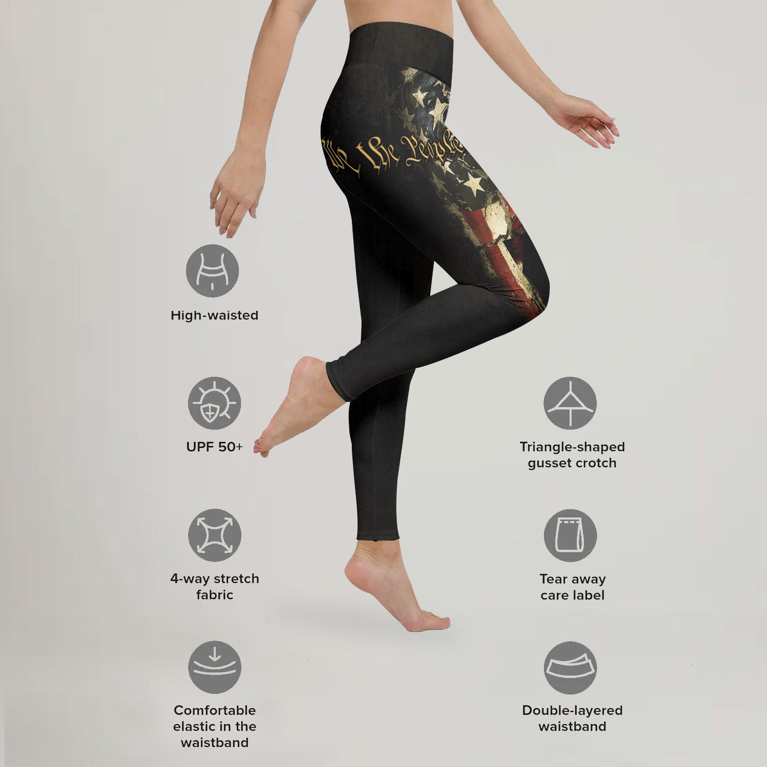 Iron Patriot Leggings