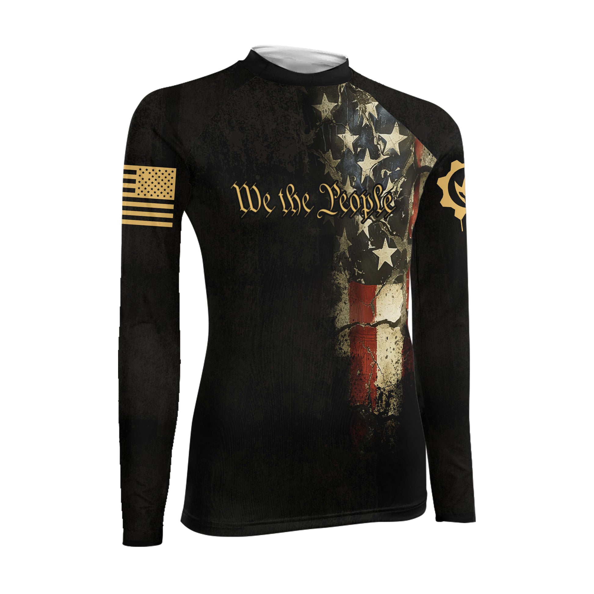 Iron Patriot Women's Long Sleeve Rash Guard