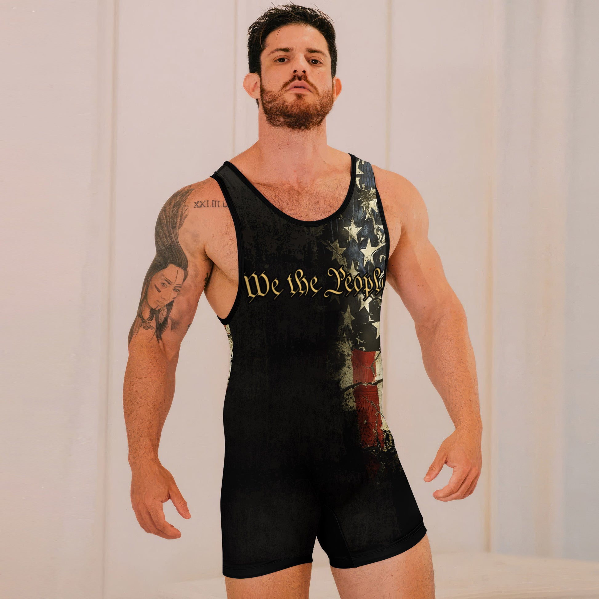 Iron Patriot Wrestling Singlets