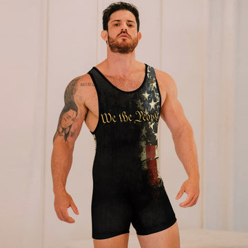 Iron Patriot Wrestling Singlets