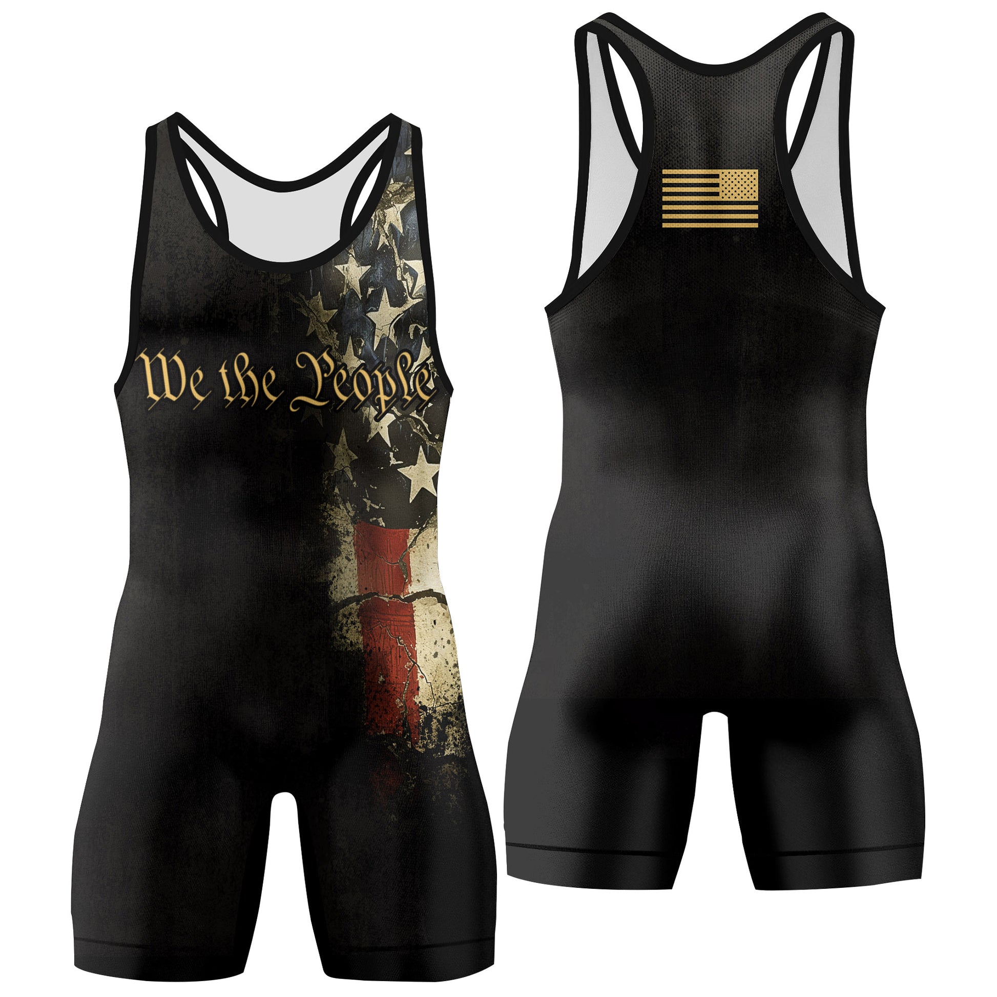 Iron Patriot Wrestling Singlets