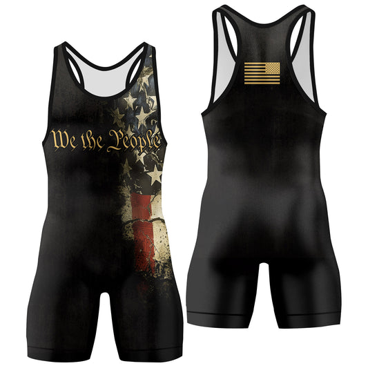 Iron Patriot Wrestling Singlets