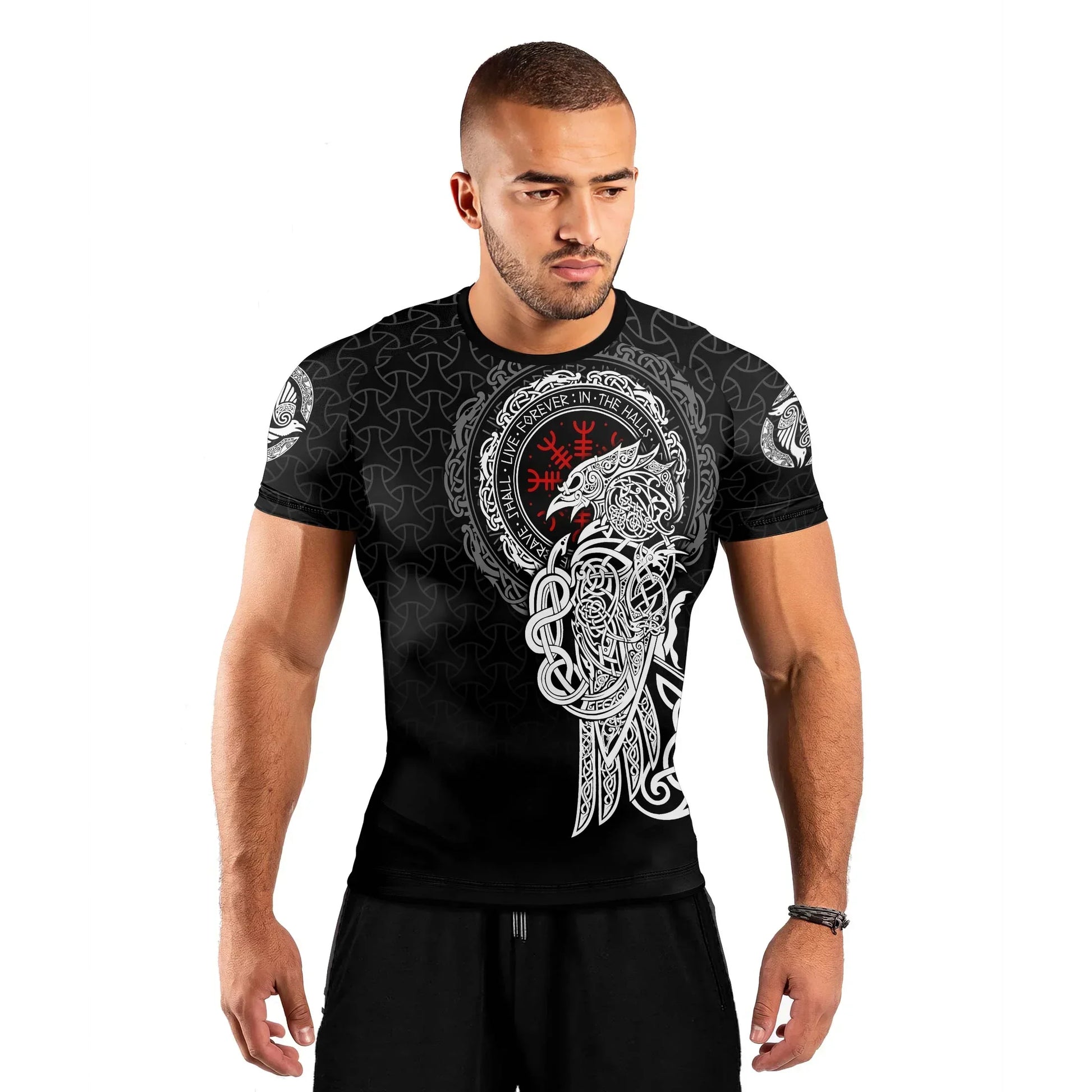 Iron Raven Legion Men's Short Sleeve Rash Guard