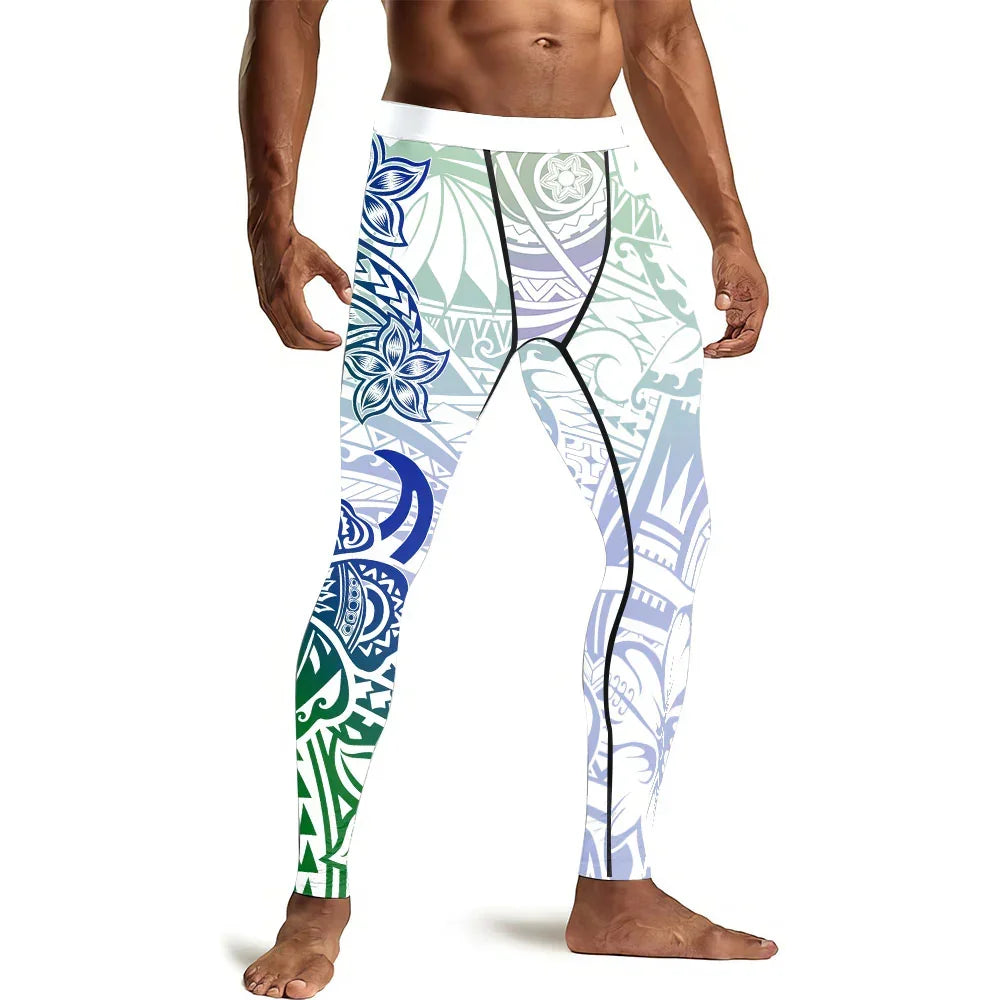 Island Spirit Men's Compression Leggings