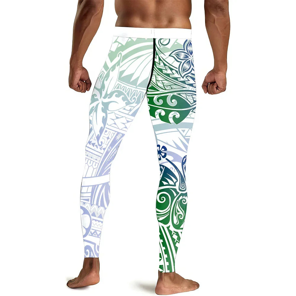 Island Spirit Men's Compression Leggings