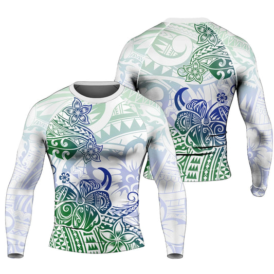 Island Spirit Men's Long Sleeve Rash Guard