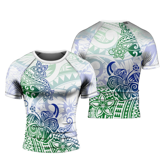 Island Spirit Men's Short Sleeve Rash Guard