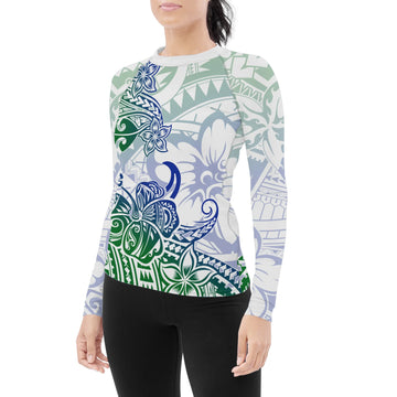 Island Spirit Women's Long Sleeve Rash Guard