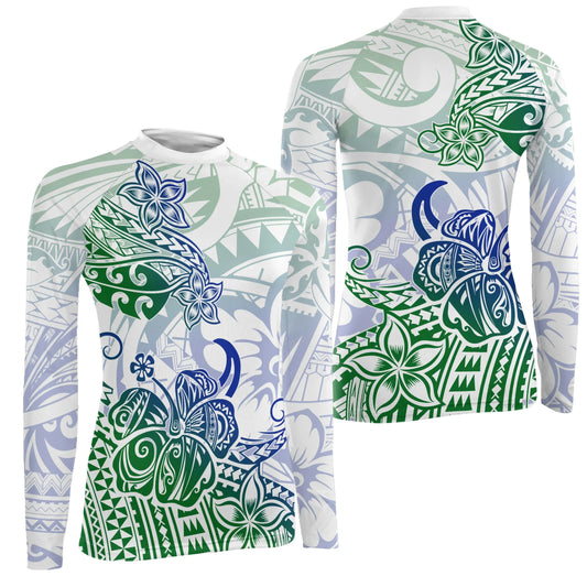 Island Spirit Women's Long Sleeve Rash Guard
