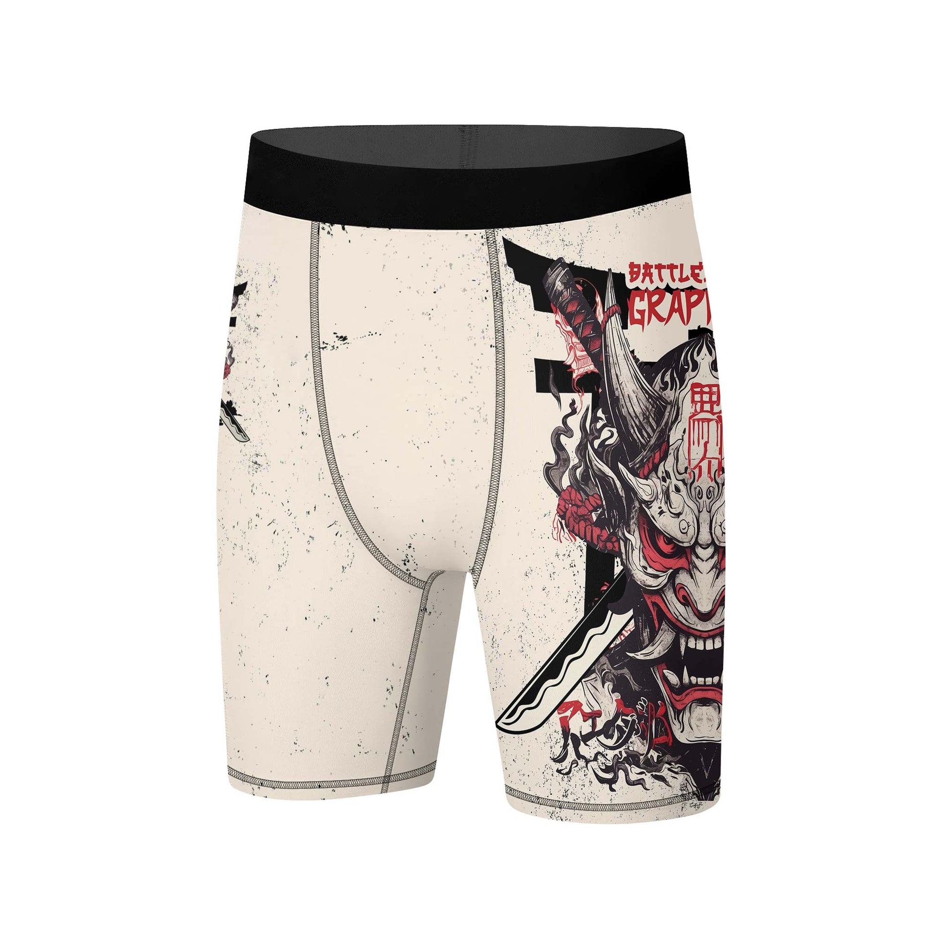 Ivory Demon Compression Shorts