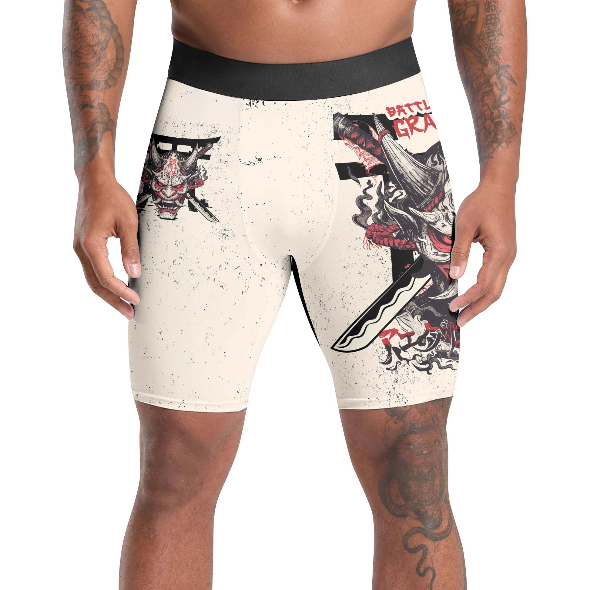Ivory Demon Compression Shorts