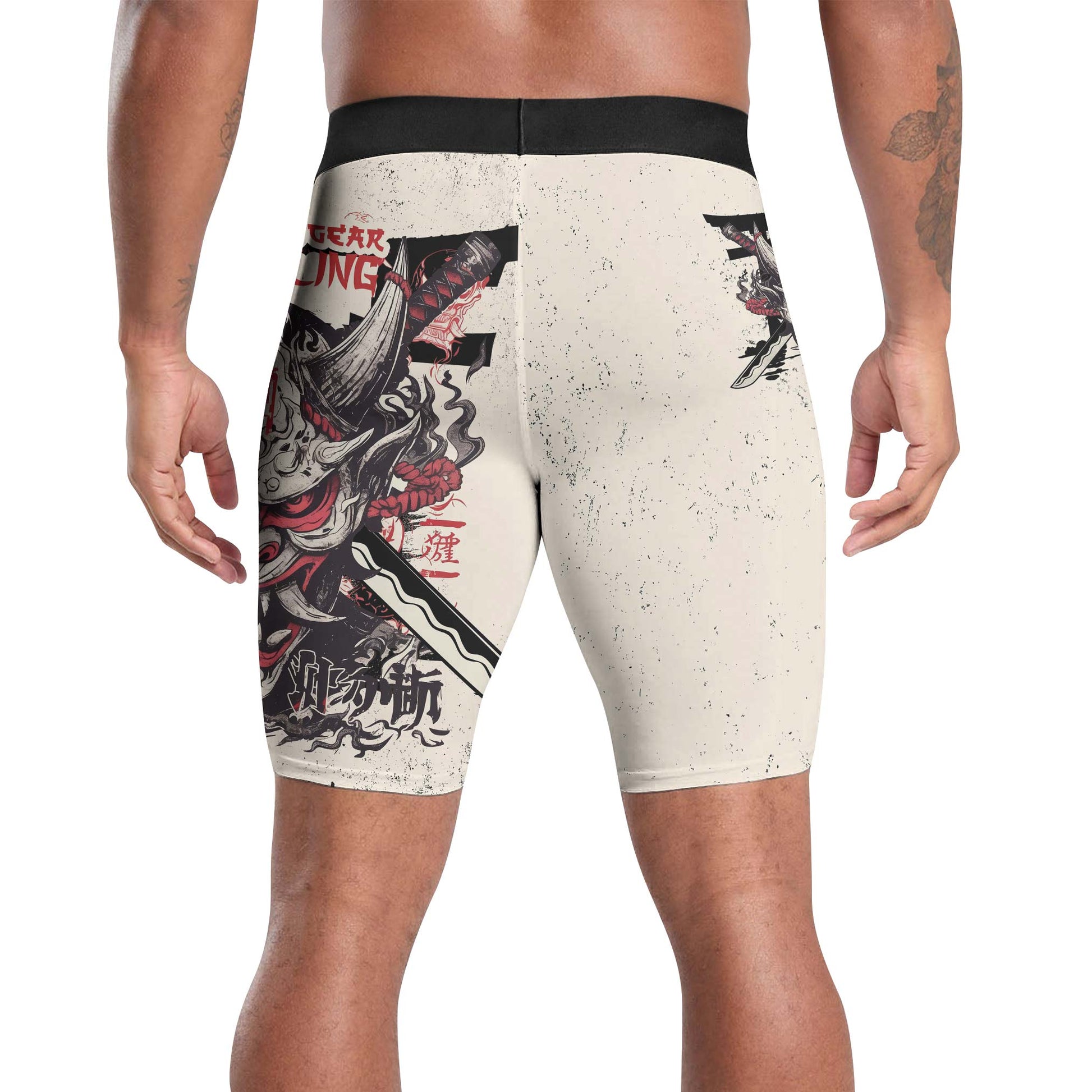 Ivory Demon Compression Shorts