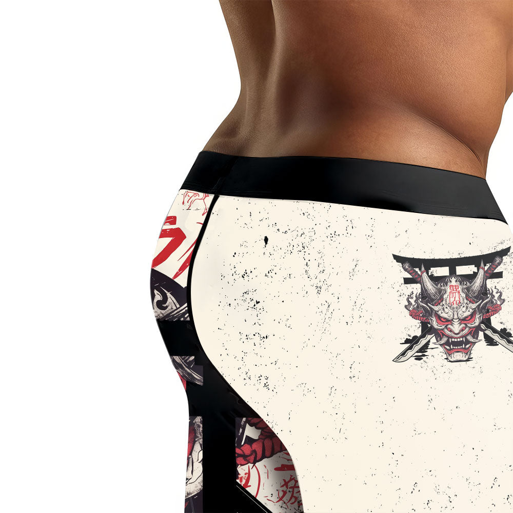 Ivory Demon Men's Compression Leggings