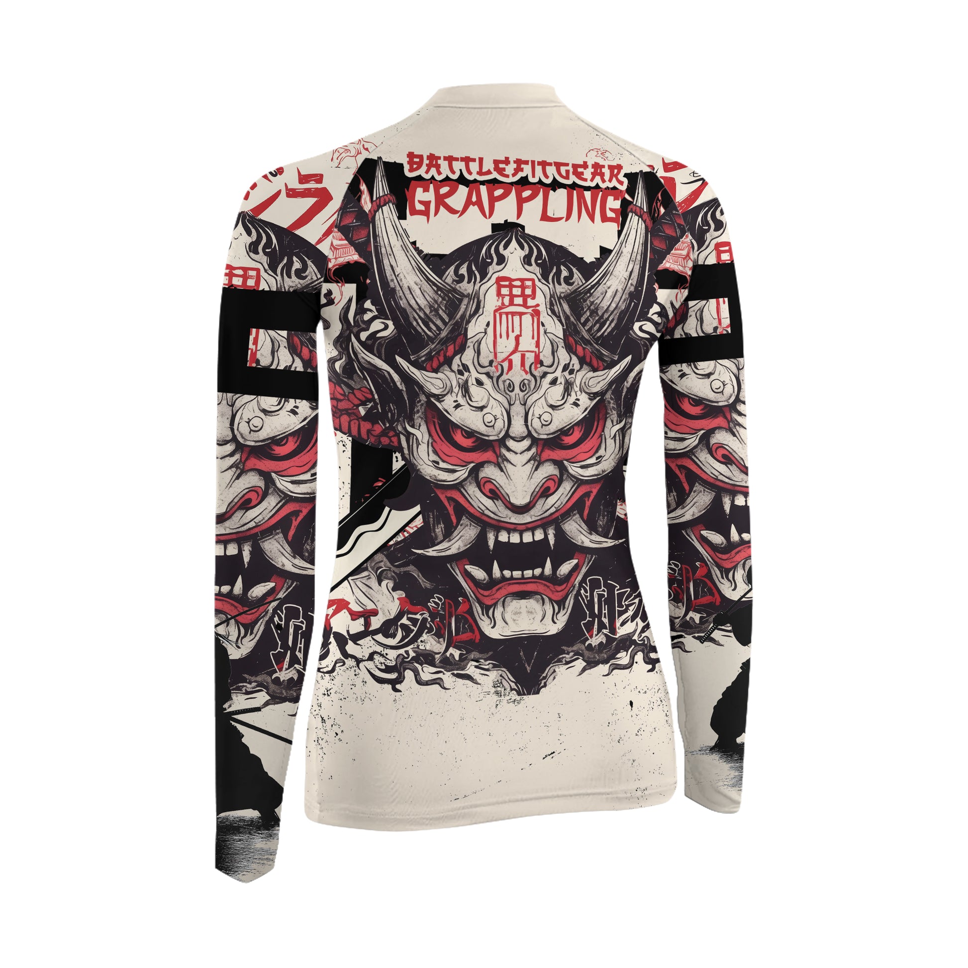 Ivory Demon Women's Long Sleeve Rash Guard