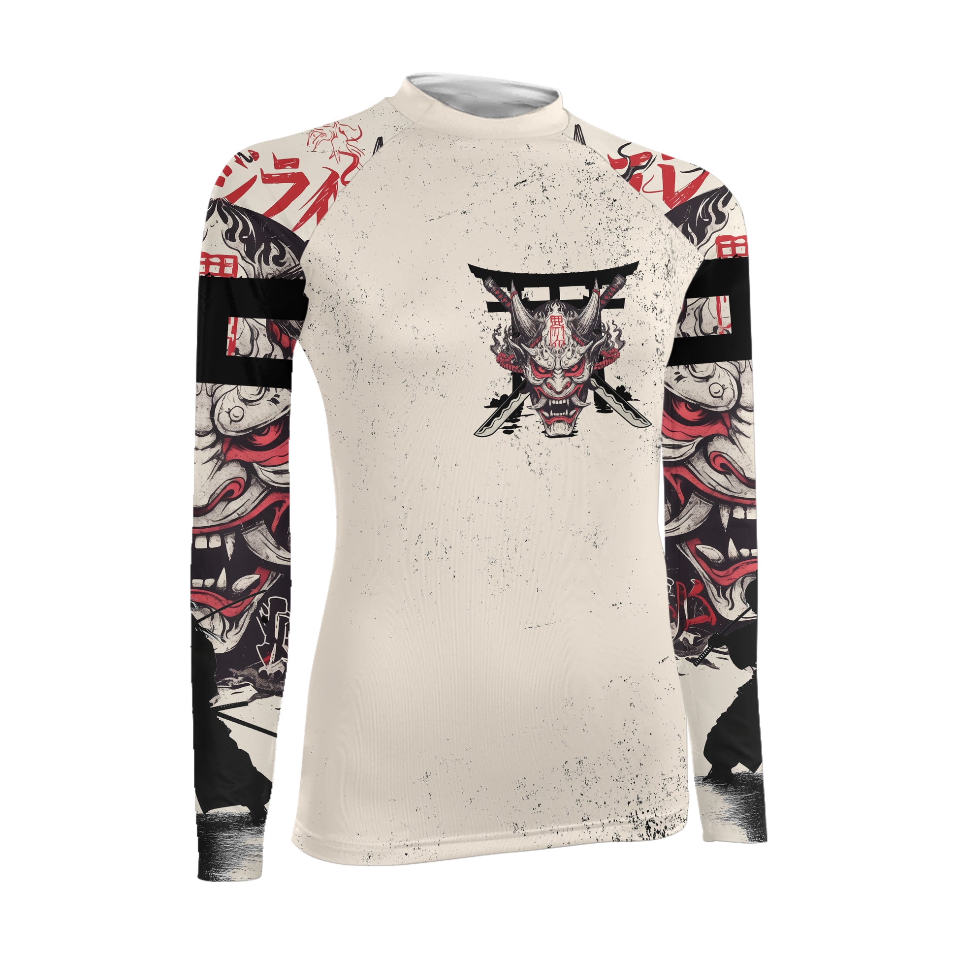 Ivory Demon Women's Long Sleeve Rash Guard
