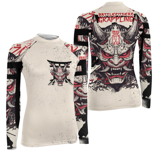 Ivory Demon Women's Long Sleeve Rash Guard