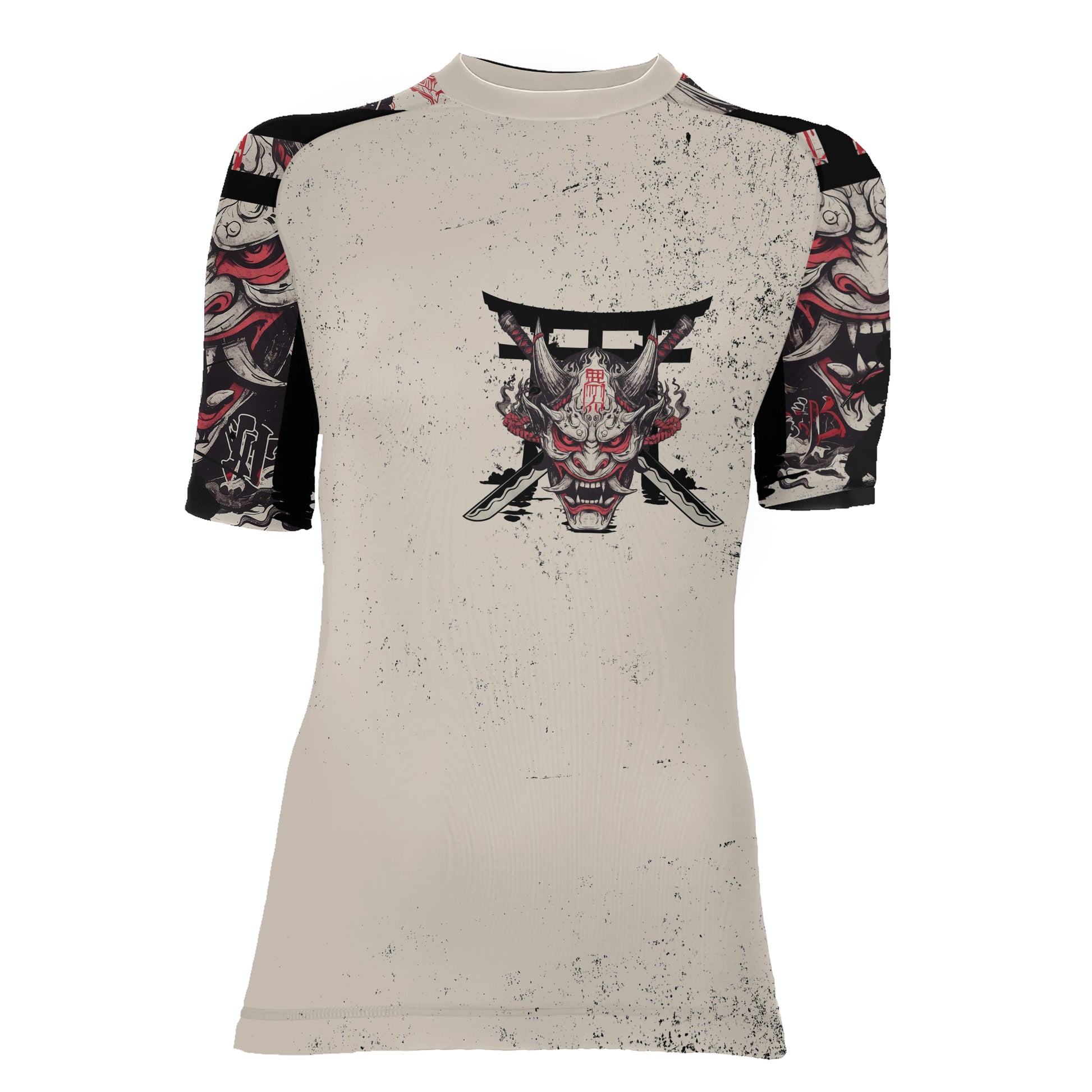 Ivory Demon Women's Short Sleeve Rash Guard