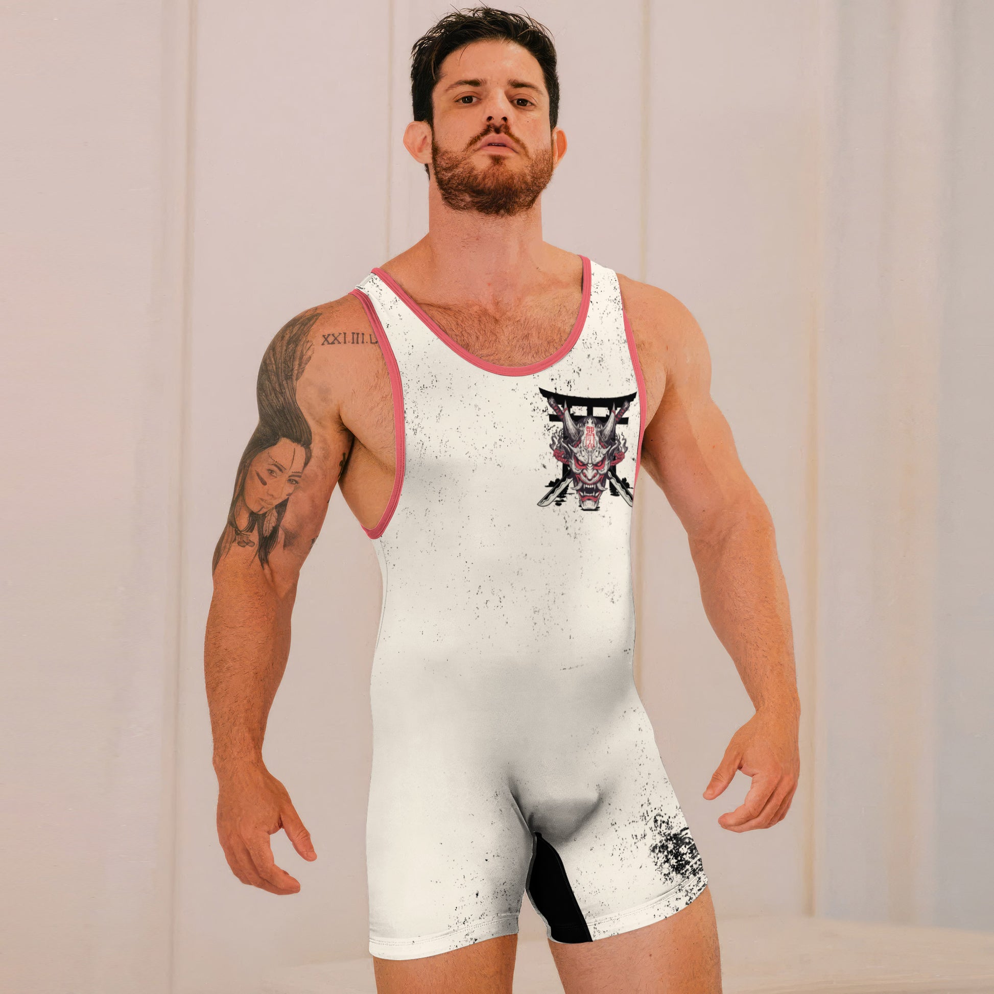 Ivory Demon Wrestling Singlets